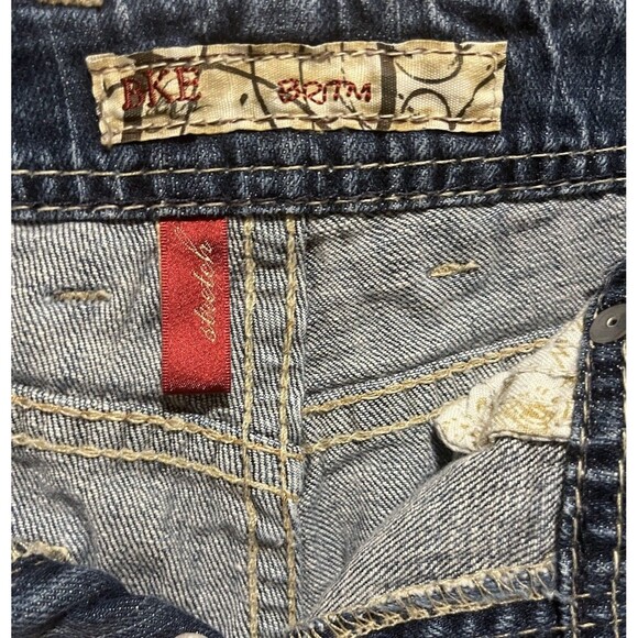 Buckle BKE Britni Stretch Capris Women’s Size 6US 28 Blue Denim - Picture 3 of 5